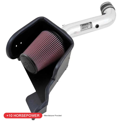 K&N 2013 Dodge Ram 1500 V8-4.7L High Flow Performance Air Intake Kit | Dodge Ram 1500 V8-4.7L (77-1571KP)