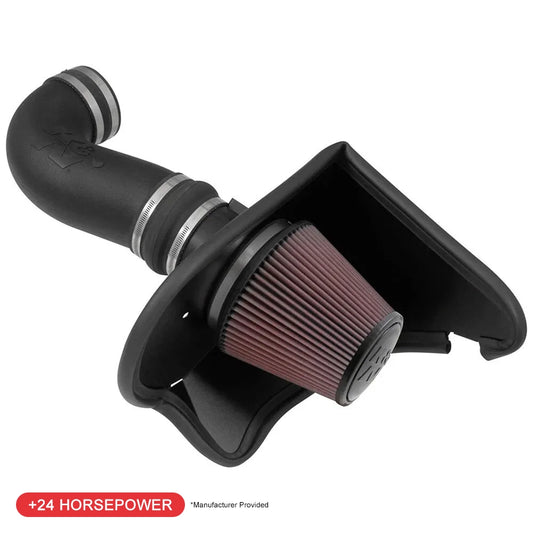 K&N 2016 Chevy Camaro SS V8-6.2L AirCharger Performance Intake | Chevrolet Camaro (16) (63-3092)