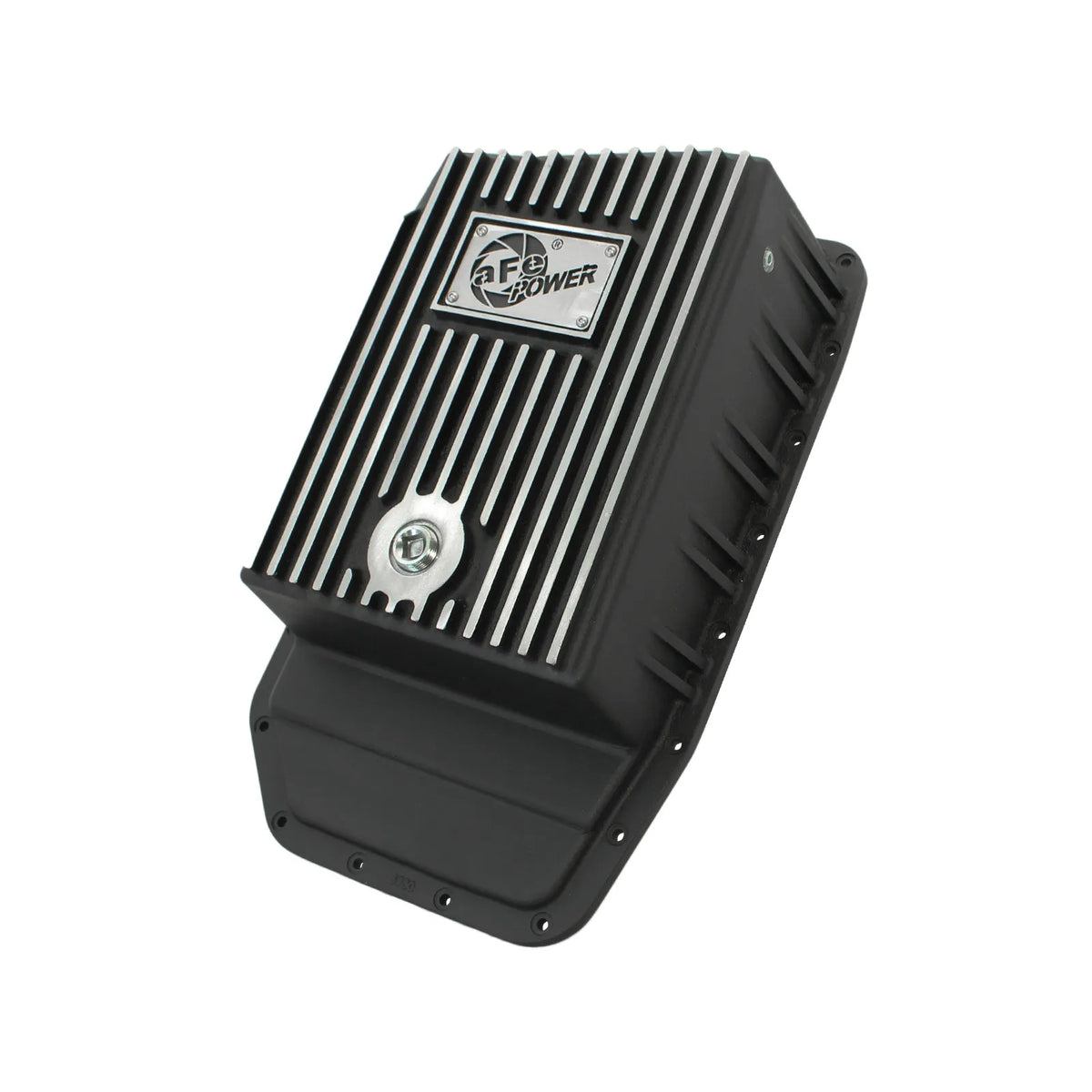 aFe Power Pro Series Transmission Pan Black w/ Machined Fins | Ford F-150 (09-14) (46-70172)