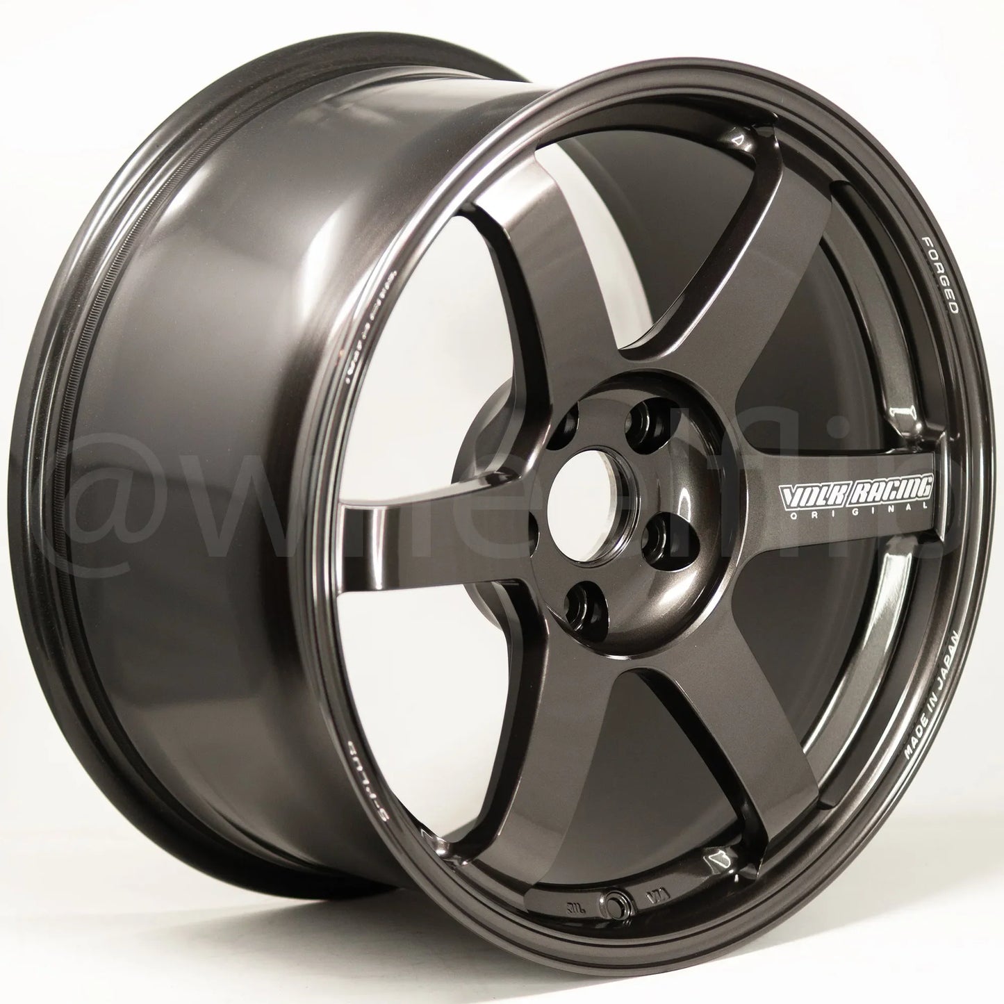 Volk Racing TE37 Saga S-Plus 18x9.5 +45 5x120 Diamond Black (SET)