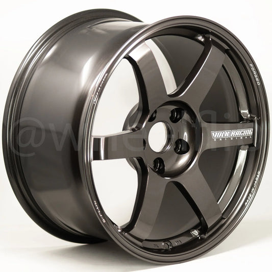 Volk Racing TE37 Saga S-Plus 18x9.5 +45 5x120 Diamond Black (SET)