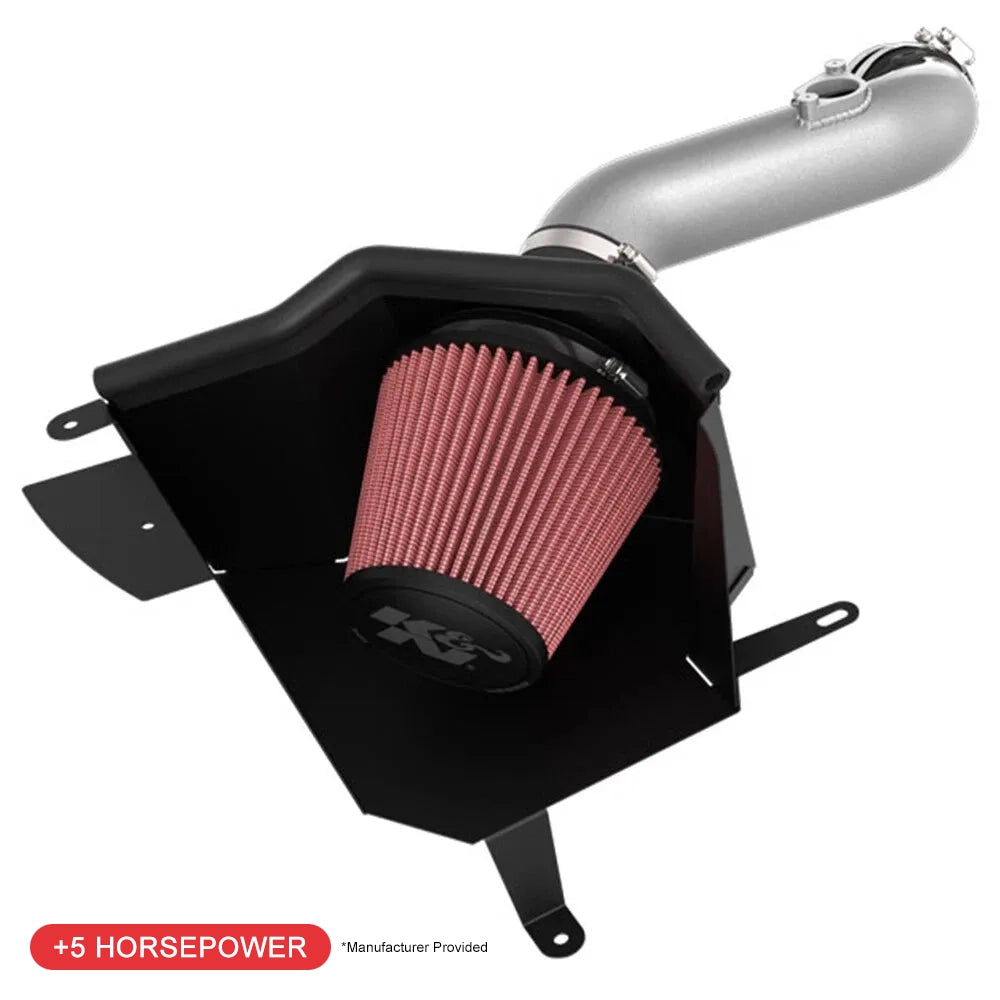K&N 2022 Honda Civic 2.0L L4 Silver Typhoon Intake | Honda Civic (22+) (69-1510TC)