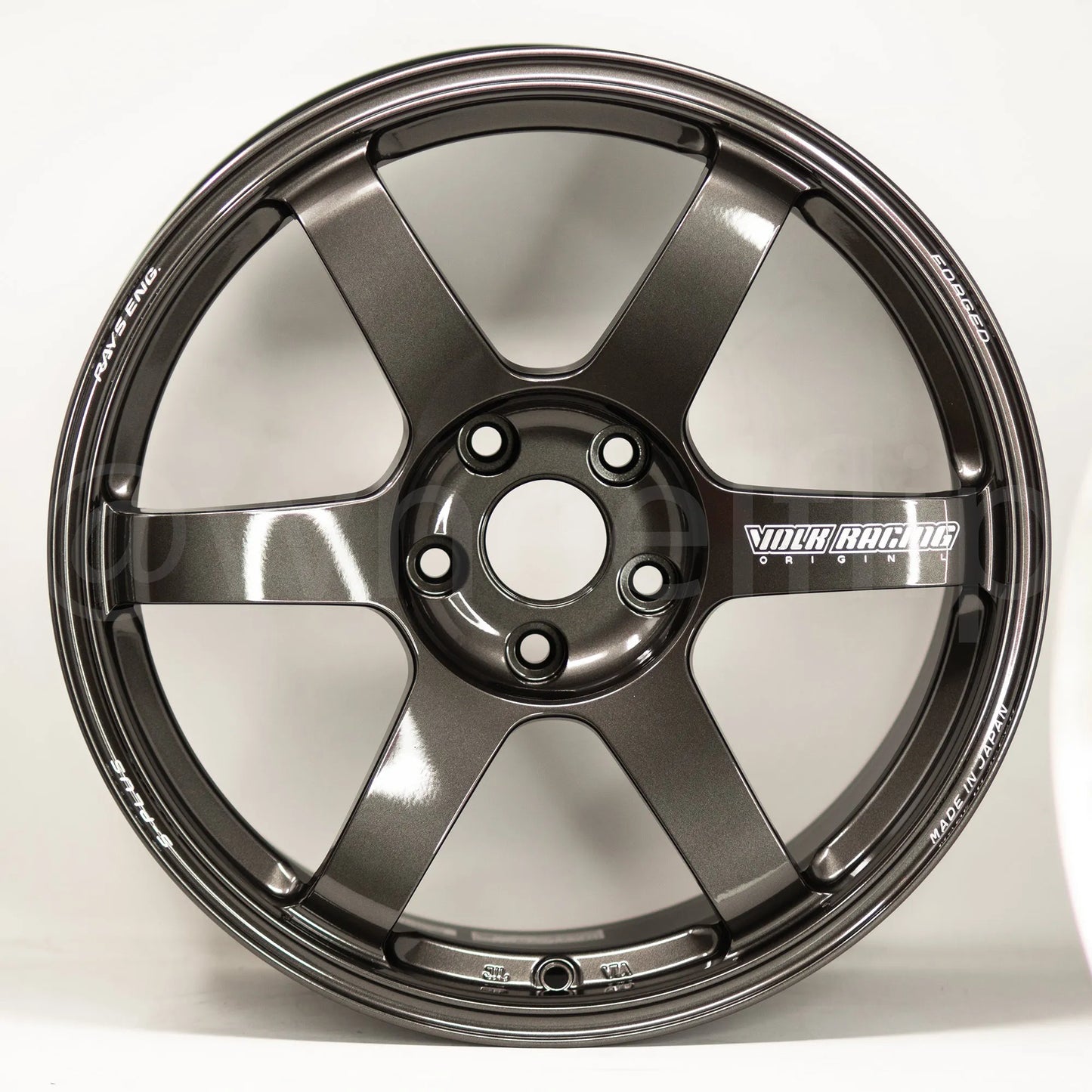 Volk Racing TE37 Saga S-Plus 18x9.5 +45 5x120 Diamond Black (SET)