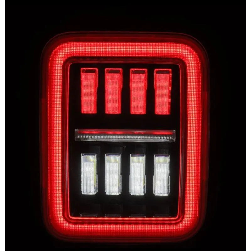 AlphaRex Nova-Series Prismatic LED Tail Lights | Jeep Gladiator JT (19-26) (602070)
