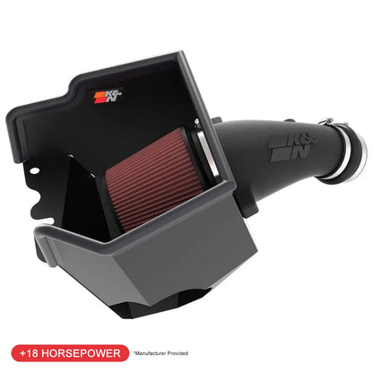 K&N 2022 Jeep Grand Wagoneer V8-6.4L Performance Air Intake System | Jeep Grand Wagoneer (22+) (63-1590)