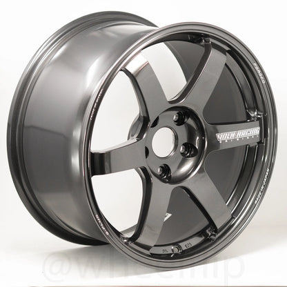 Volk Racing TE37 Saga S-Plus 18x9.5 +45 5x120 Diamond Dark Gunmetal (SET)