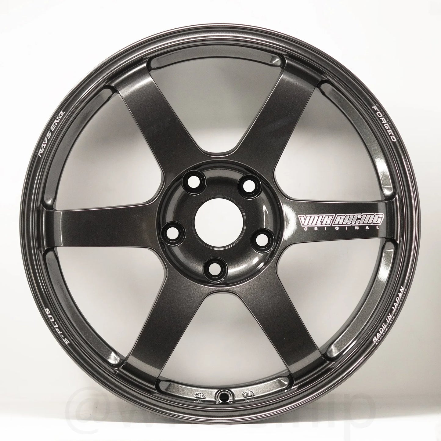 Volk Racing TE37 Saga S-Plus 18x9.5 +45 5x120 Diamond Dark Gunmetal (SET)