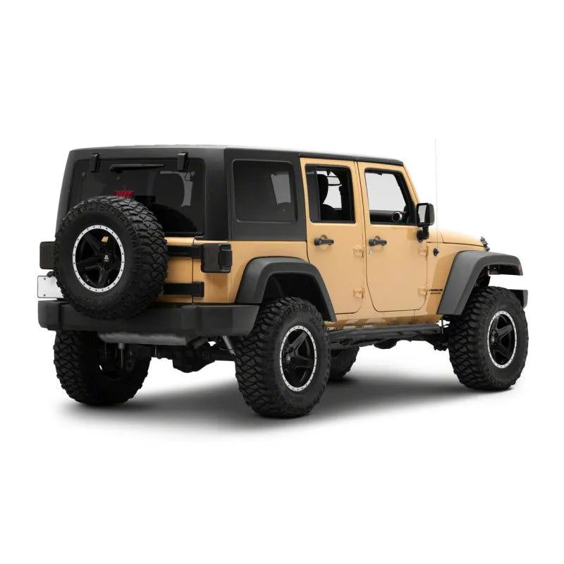 Raxiom 07-18 Jeep Wrangler JK Axial LED Tail Lights | Blk Housing (J183262)