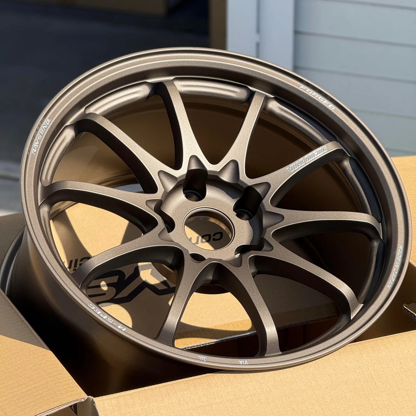 Volk Racing CE28N-Plus M-Spec 18x10 +40 5x120 Blast Bronze (SET)
