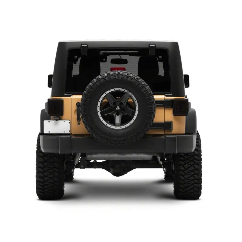 Raxiom 07-18 Jeep Wrangler JK Axial LED Tail Lights | Blk Housing (J183262)