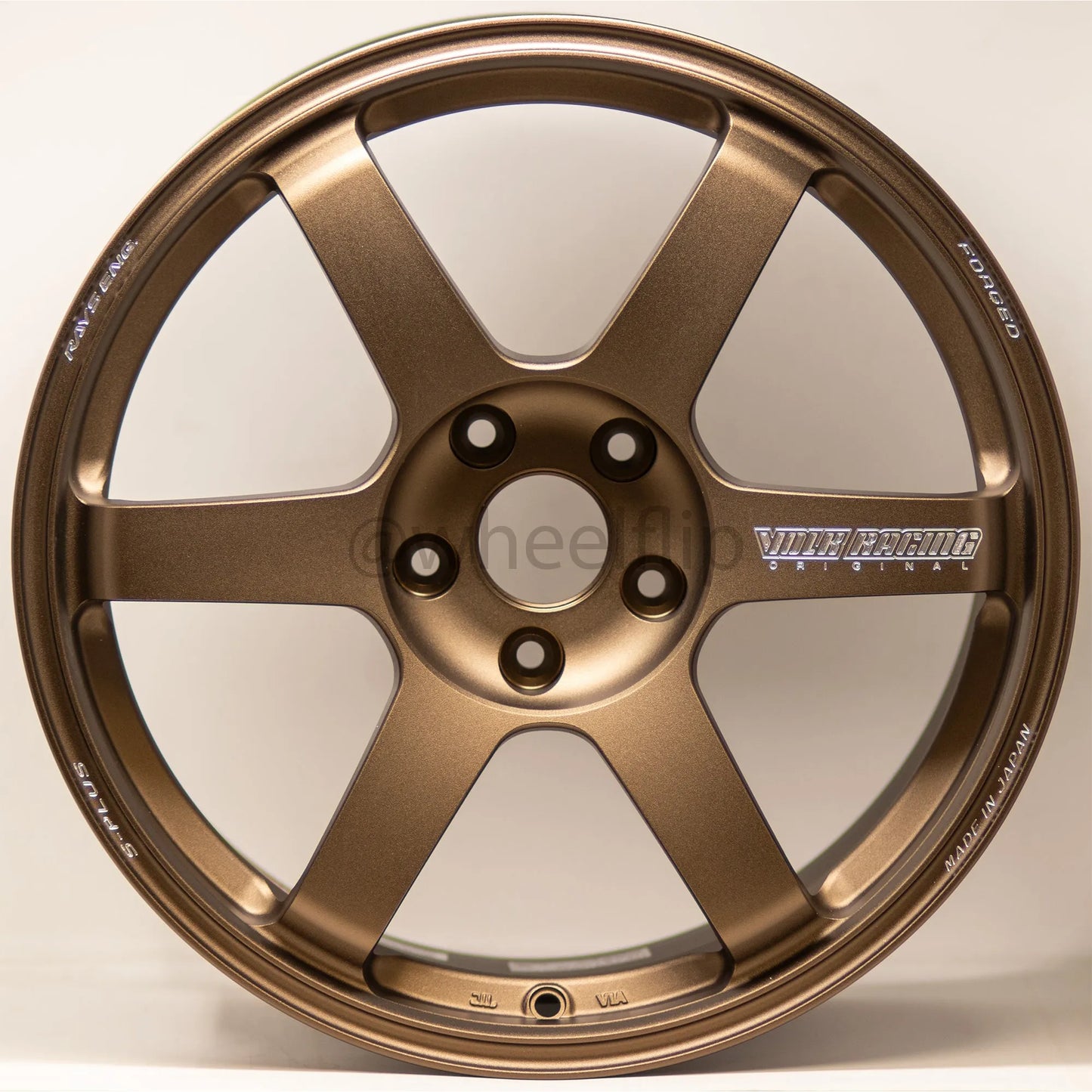 Volk Racing TE37 Saga S-Plus 18x9.5 +45 5x114.3 Bronze (SET)