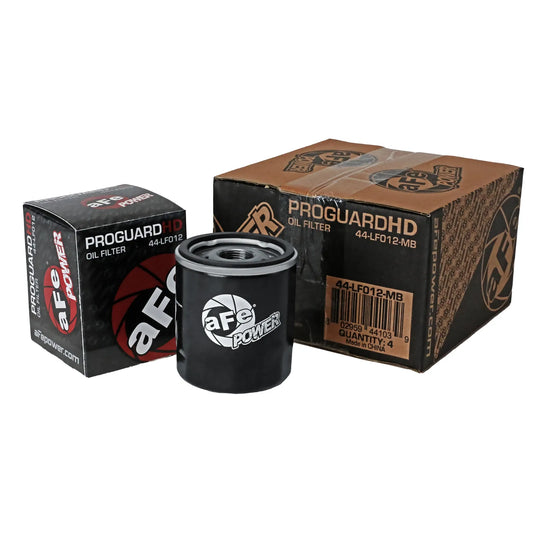aFe Pro GUARD D2 Oil Filter (4 Pack) | GM Trucks V8 4.8L/5.3L/6.0L/6.2L (07-14) (44-LF012-MB)