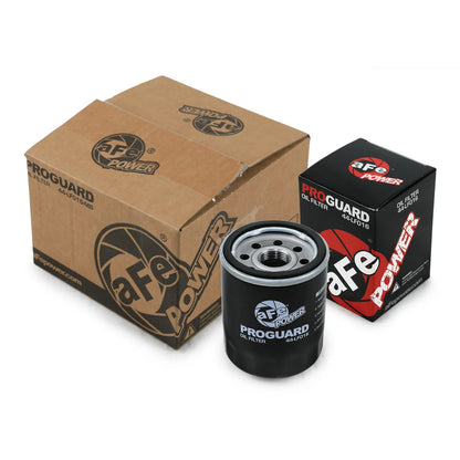 aFe Pro GUARD D2 Oil Filter (4 Pack) | Nissan Trucks (99-14) / Honda Cars (01-15) (44-LF016-MB)