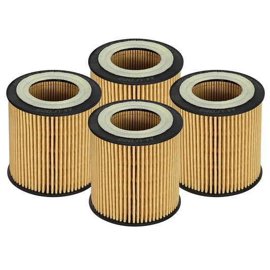 aFe Pro GUARD D2 Oil Filter 4 Pack | BMW Gas Cars L6-3.0T N54/55 (06-19) (44-LF029-MB)