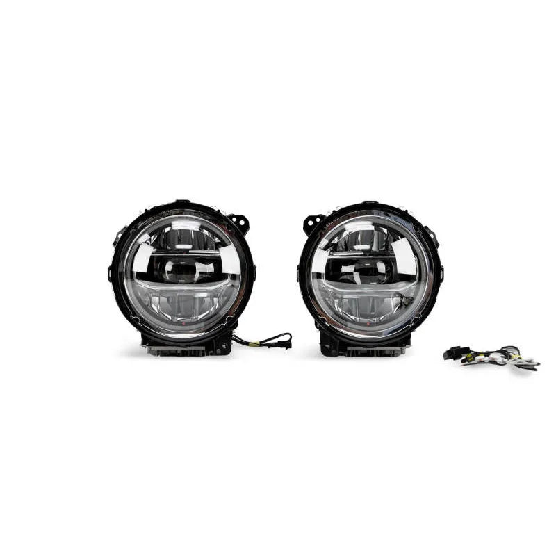 DV8 Offroad LED Projector Headlights | Jeep Wrangler/Gladiator (18-26) (HLCJL-01)