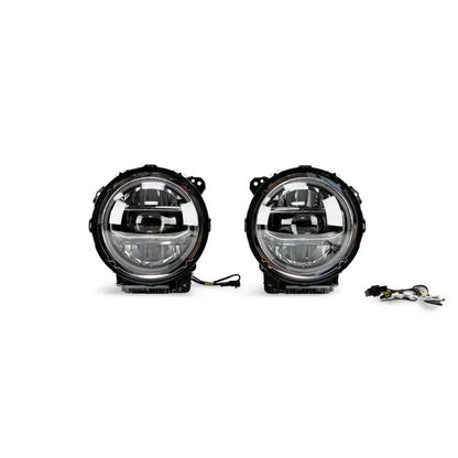 DV8 Offroad LED Projector Headlights | Jeep Wrangler/Gladiator (18-26) (HLCJL-01)