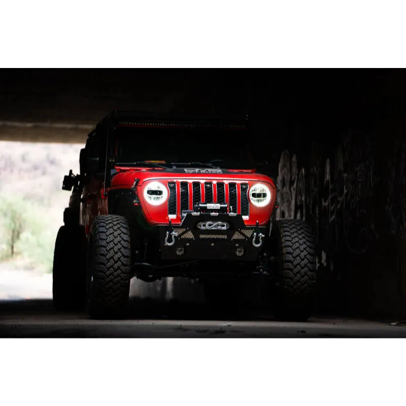 DV8 Offroad LED Projector Headlights | Jeep Wrangler/Gladiator (18-26) (HLCJL-01)
