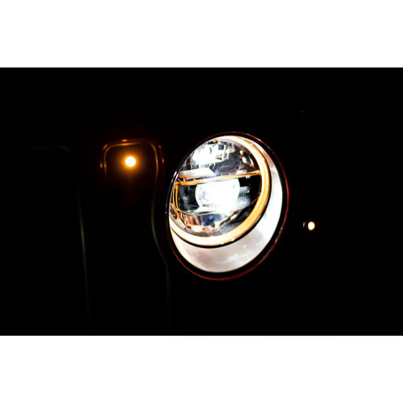 DV8 Offroad LED Projector Headlights | Jeep Wrangler/Gladiator (18-26) (HLCJL-01)