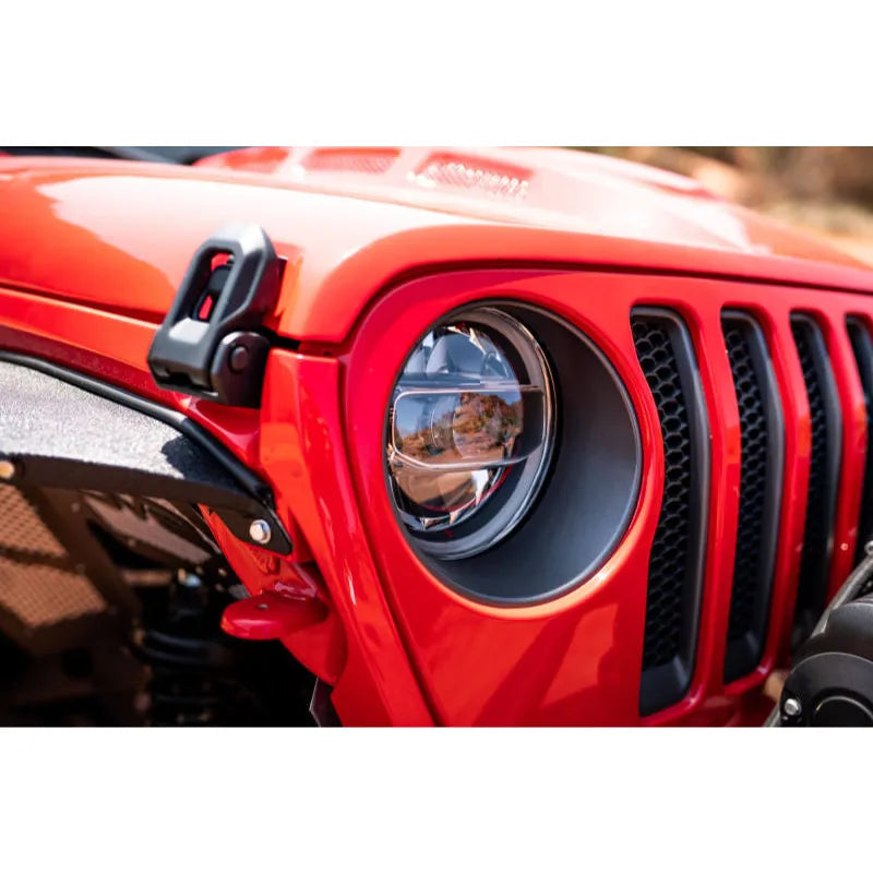 DV8 Offroad LED Projector Headlights | Jeep Wrangler/Gladiator (18-26) (HLCJL-01)