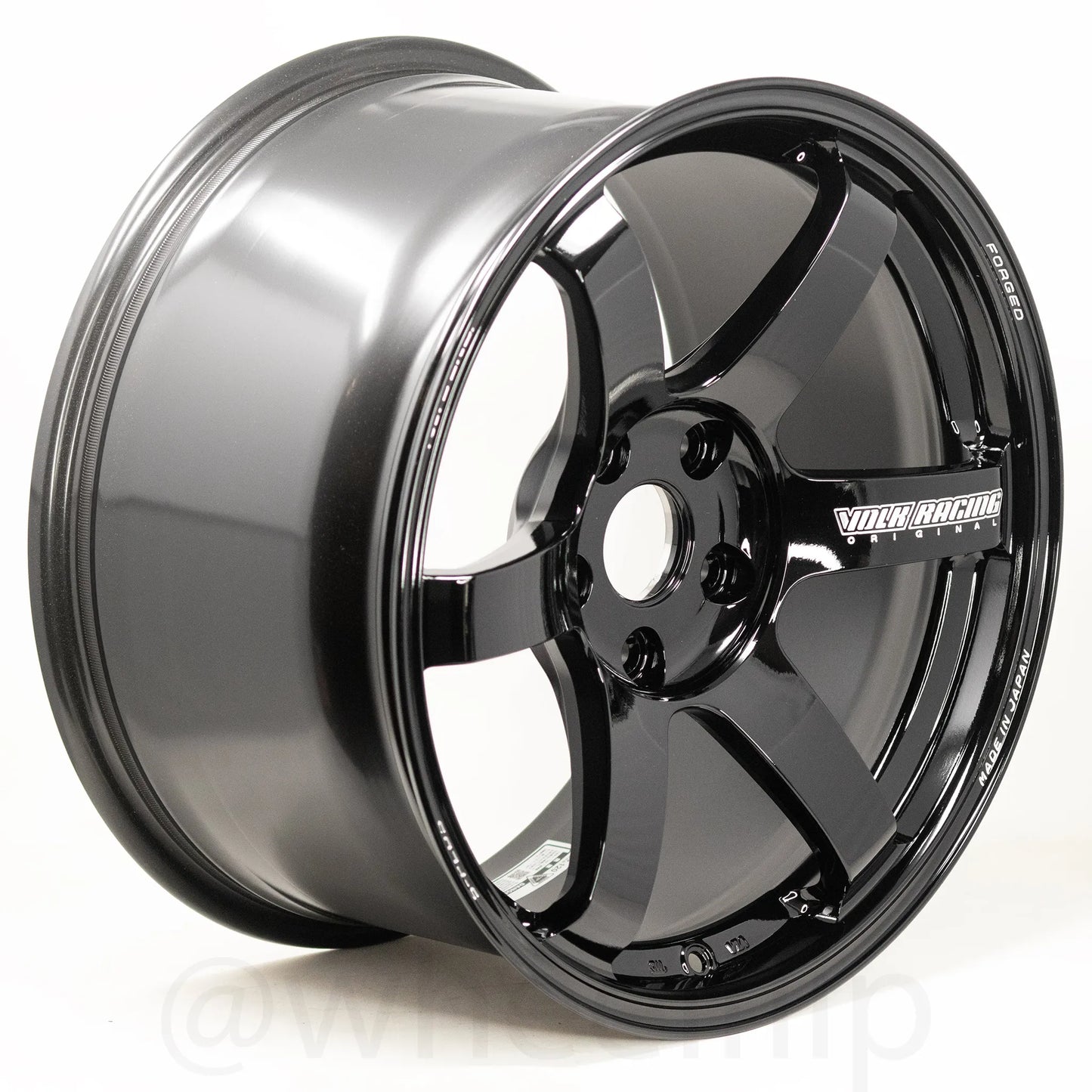 Volk Racing TE37 Saga S-Plus 18x9.5 +22 5x114.3 Black (SET)
