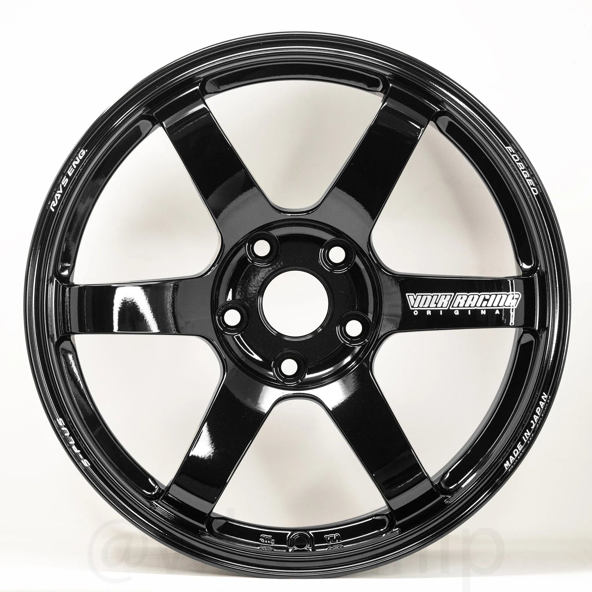 Volk Racing TE37 Saga S-Plus 18x9.5 +22 5x114.3 Black (SET)