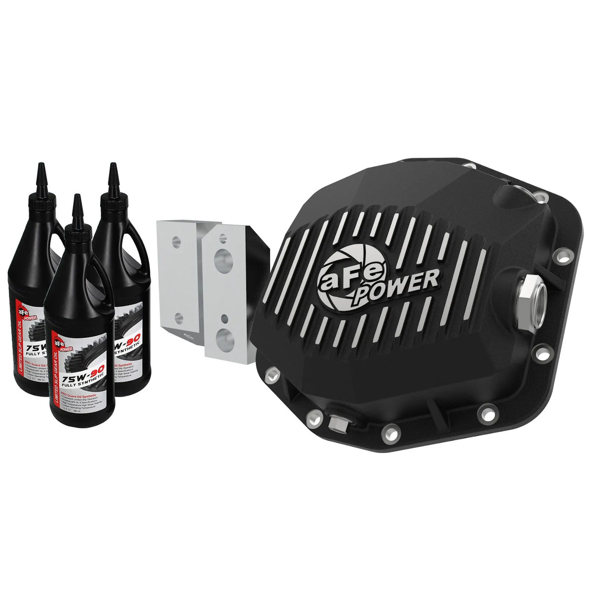 aFe Pro Series Dana M220 Rear Diff Cover w/ Gear Oil Jeep Gladiator (20-23) (46-71191B)