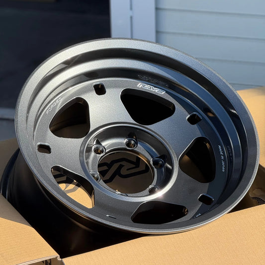Rays Offroad 05X 17x9 -20 6x139.7 Dark Gunmetal (SET)