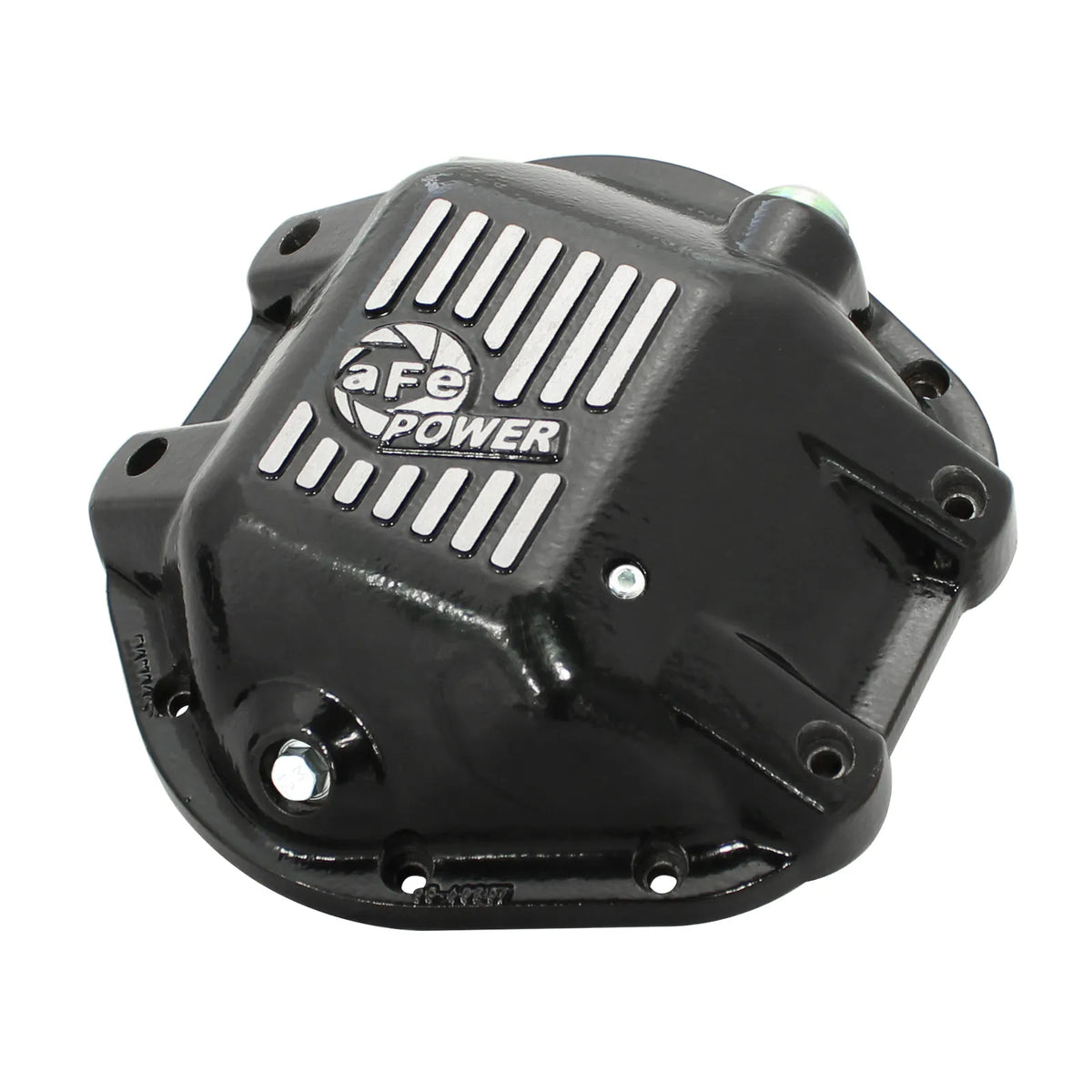 aFe Pro Series Rear Differential Cover Black w/ Machined Fins | Jeep Dana 44 (97-14) (46-70162)