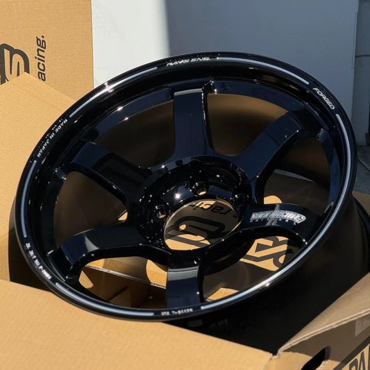 Volk Racing TE37 Large PCD Progressive Model II 18x9 +0 6x139.7 Black (SET)