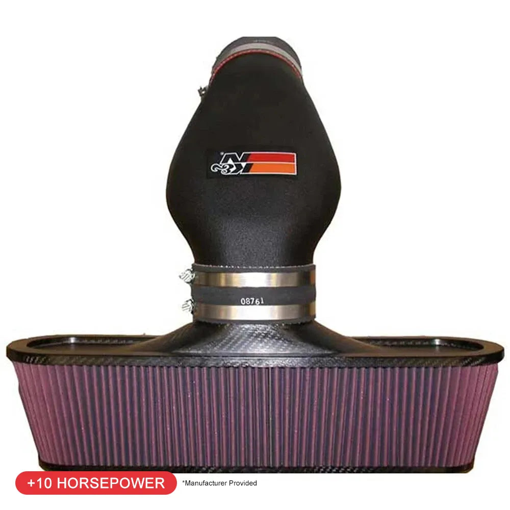K&N 63-3052 Performance Cold Air Intake System Kit for 2006-07 Corvette 6.0L V8