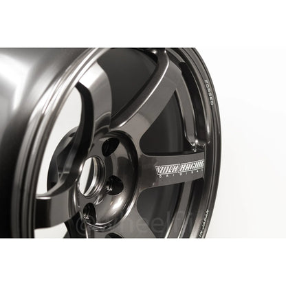 Volk Racing TE37 Saga S-Plus 18x9.5 +22 5x114.3 Diamond Black (SET)