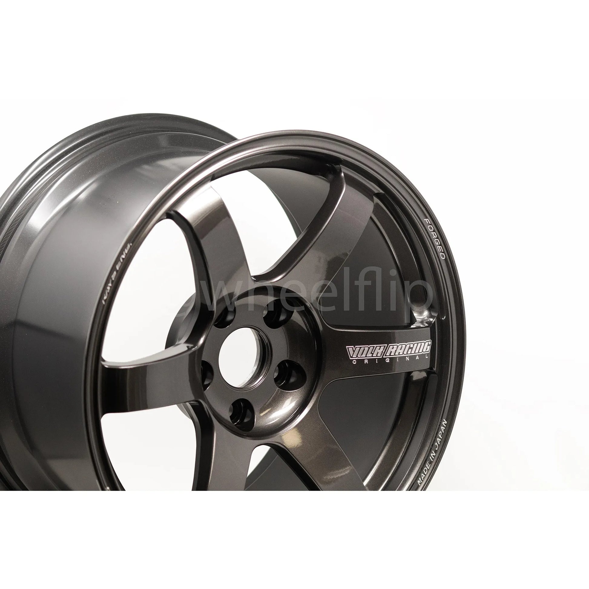 Volk Racing TE37 Saga S-Plus 17x9 +22 5x114.3 Diamond Black (SET)