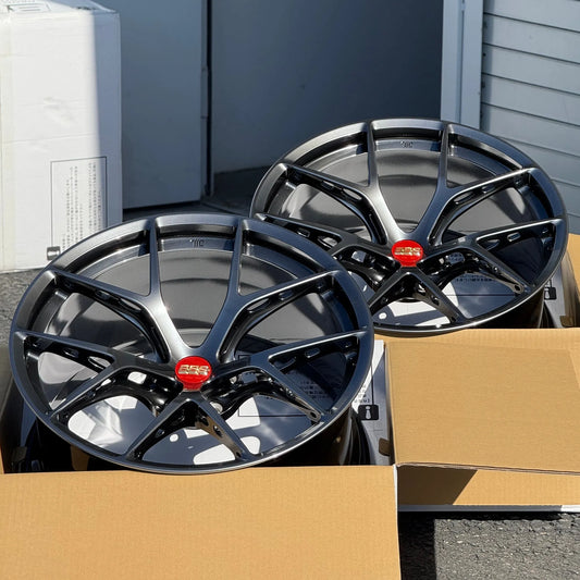 BBS FI-R Evo 20x9.5 +10, 20x10.5 +15 5x112 Diamond Black (SET)