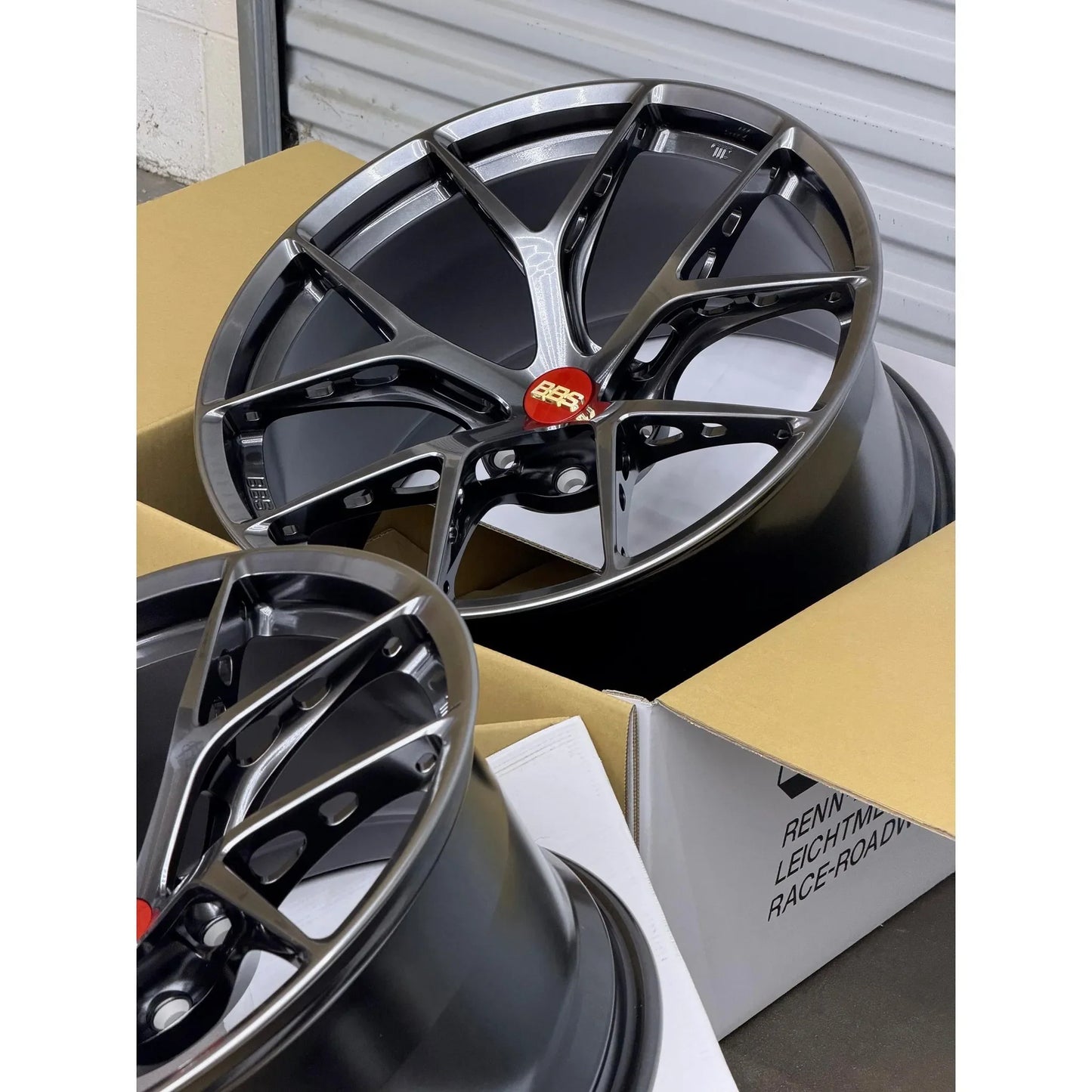 BBS FI-R Evo 20x9.5 +10, 20x10.5 +15 5x112 Diamond Black (SET)