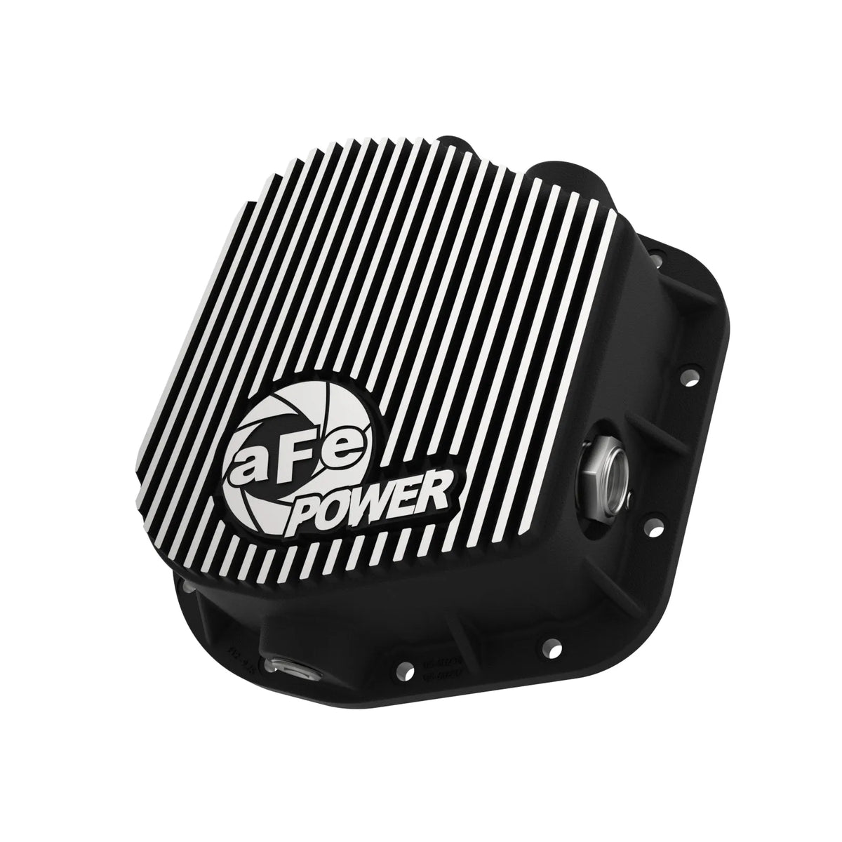 aFe Pro Series Rear Diff Cover 9.75-12 Bolt Axle w/ Machined Fins Black | Ford (11-13) (46-70152)