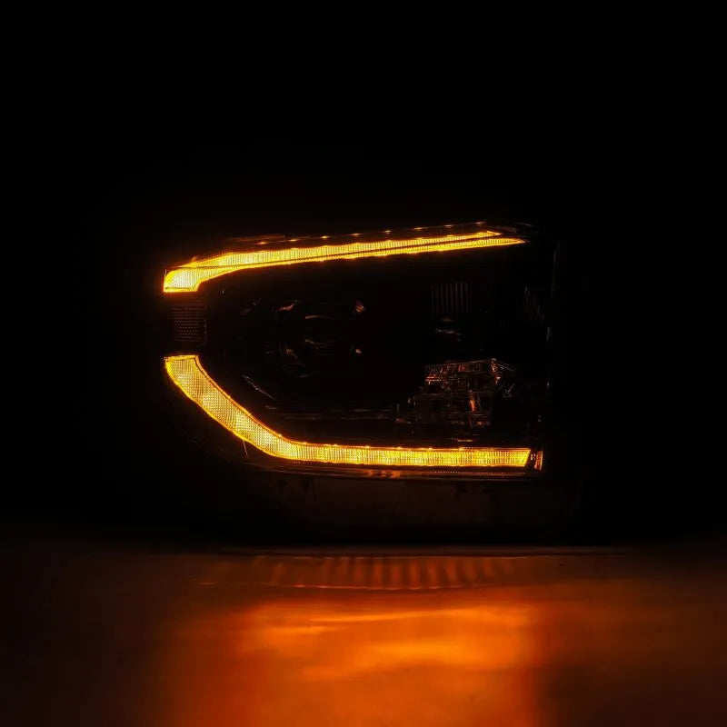 AlphaRex 14-21 Tundra LUXX-Series LED Proj Headlights w/Actv Light & Seq. Sig (880836)