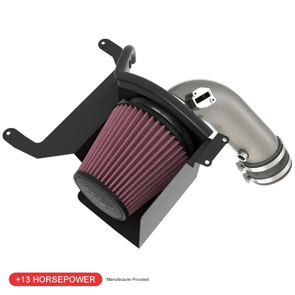 K&N 77-2618KC Performance Cold Air Intake Kit for 2021-22 Ford E350 E450 7.3L V8