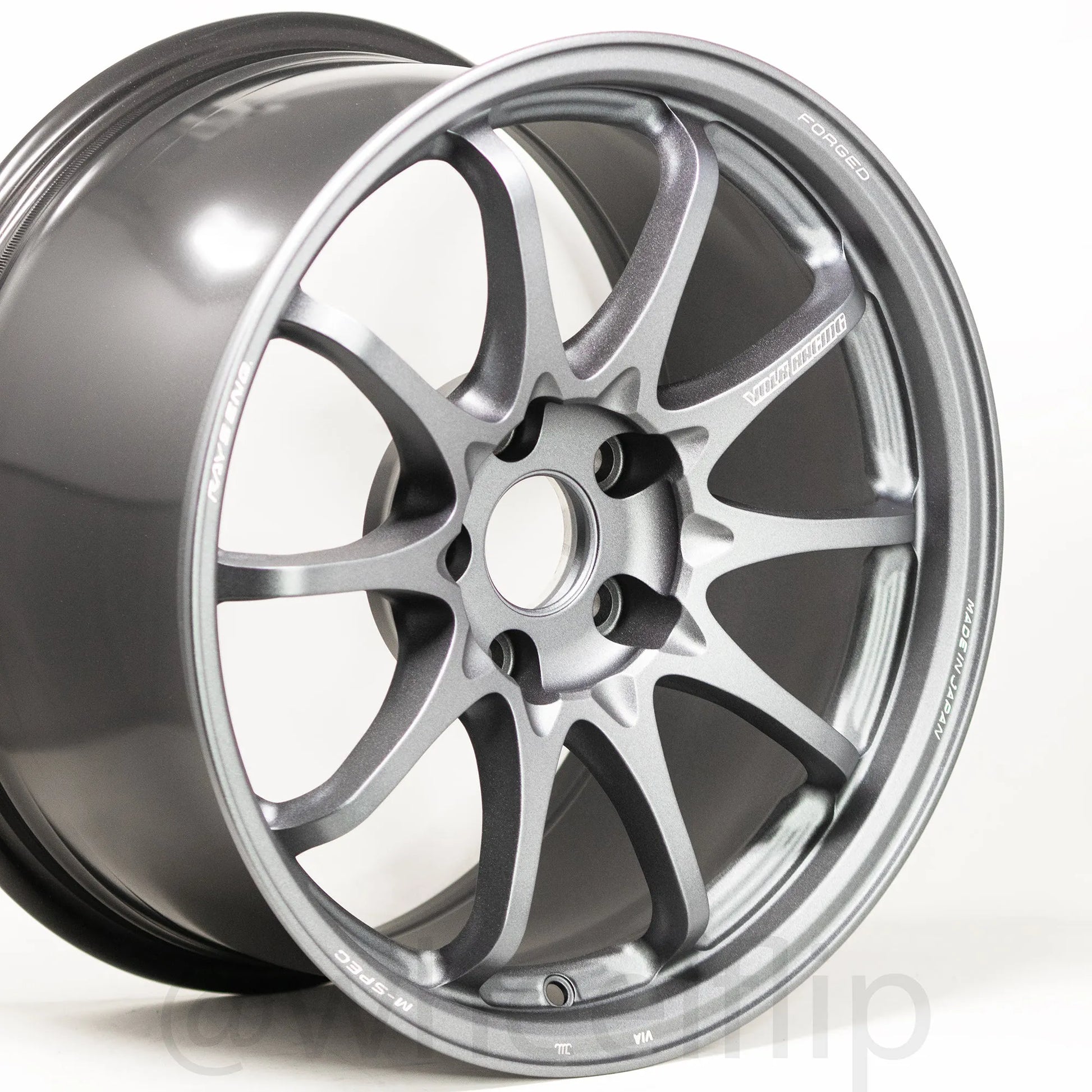 Volk Racing CE28N-Plus M-Spec 17x9 +38 5x114.3 Blast Gunmetal (SET)