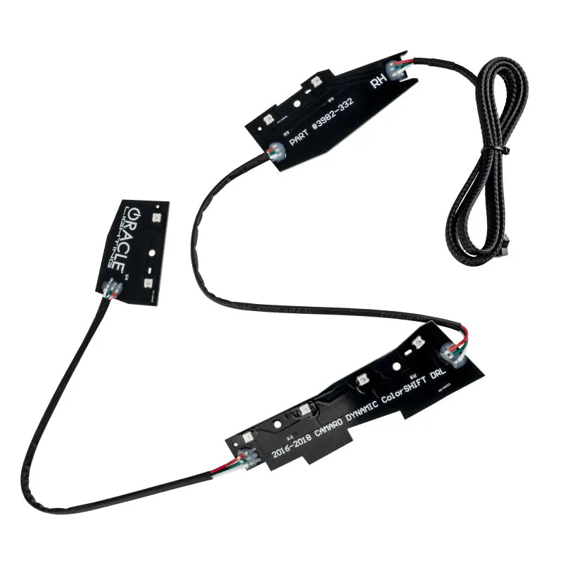 Oracle 16-18 Chevy Camaro ColorSHIFT Headlight DRL Upgrade Kit (3982-332)