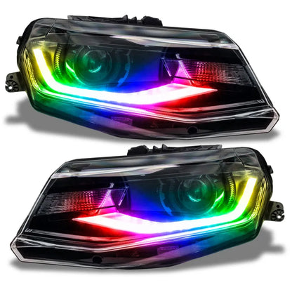 Oracle 16-18 Chevy Camaro ColorSHIFT Headlight DRL Upgrade Kit (3982-332)