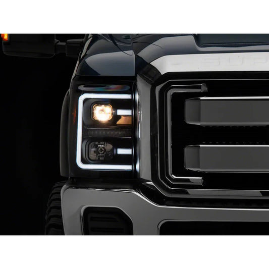 Raxiom 11-16 Ford F-250/350 Super Duty LED Projector Headlights | F-250/350 (11-16) (SD3620)