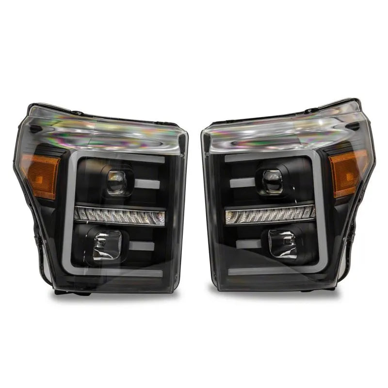 Raxiom 11-16 Ford F-250/350 Super Duty LED Projector Headlights | F-250/350 (11-16) (SD3620)