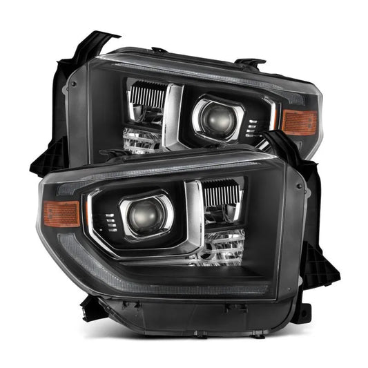 AlphaRex 14-21 Toyota Tundra LUXX-Series LED Proj Headlights | Tundra (07-22) (880835)