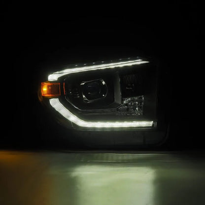 AlphaRex 14-21 Toyota Tundra LUXX-Series LED Proj Headlights | Tundra (07-22) (880835)