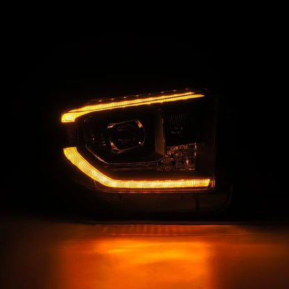 AlphaRex 14-21 Toyota Tundra LUXX-Series LED Proj Headlights | Tundra (07-22) (880835)