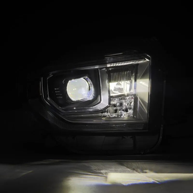 AlphaRex 14-21 Toyota Tundra LUXX-Series LED Proj Headlights | Tundra (07-22) (880835)