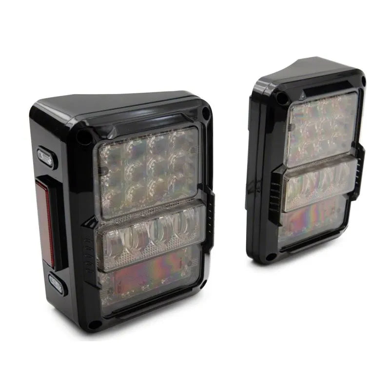 Raxiom 07-18 Jeep Wrangler F&R Axial Lux LED Tail Lights | Jeep Wrangler JK (07-18/97-07) (J141596)
