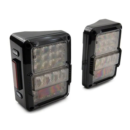 Raxiom 07-18 Jeep Wrangler F&R Axial Lux LED Tail Lights | Jeep Wrangler JK (07-18/97-07) (J141596)