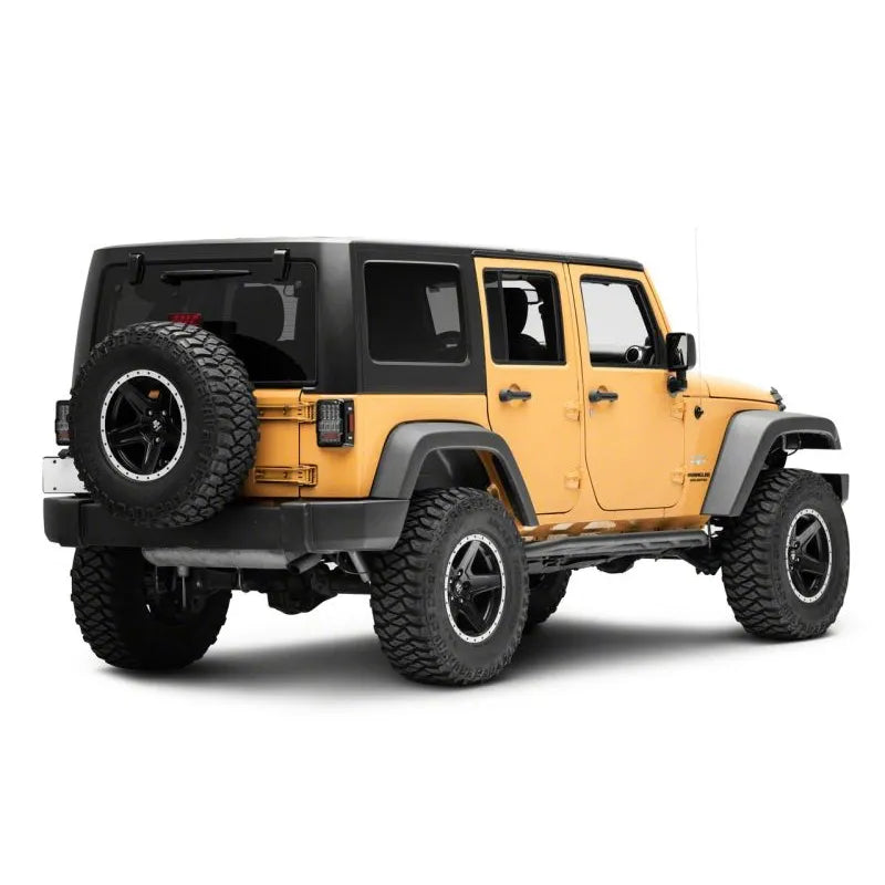 Raxiom 07-18 Jeep Wrangler F&R Axial Lux LED Tail Lights | Jeep Wrangler JK (07-18/97-07) (J141596)