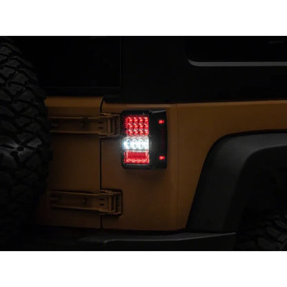 Raxiom 07-18 Jeep Wrangler F&R Axial Lux LED Tail Lights | Jeep Wrangler JK (07-18/97-07) (J141596)